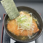 お食事処 四季采 - 塩とんかつラーメン