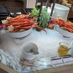 ブッフェダイニングポルト - ボイルガニコーナー