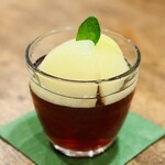 かふぇ あたらくしあ - 自家製 魅惑のアールグレイゼリー