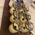 EX - ★8〜AMUSE〜ペドロヒメネスとキャビアのプリン