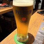 シュラスコ&ビアレストラン ALEGRIA - 生ビール