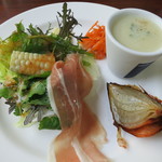 イタリアンレストラン　Obsounds - ランチ；前菜盛り合わせ