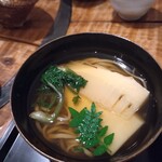 浅草 ひら山 - 筍蕎麦