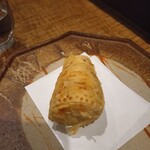 浅草 ひら山 - 筍の天麩羅