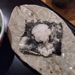 浅草 ひら山 - 白魚の磯辺揚げ