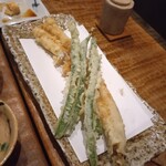 浅草 ひら山 - 穴子の天麩羅