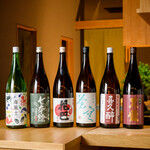 割烹バル あ晴れ - あ晴れ定番の日本酒２