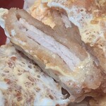 こいけ - トンカツ　断面