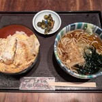 こいけ - カツ丼セット　1,000円