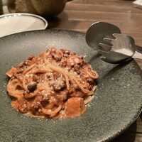 梅田 ワーフ - 和牛ボロネーゼパスタ