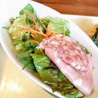Serafina NEW YORK さいたま新都心店 - 新鮮野菜とサラミの盛り合わせ