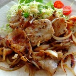 ぷくぷく茶屋。 - 生姜焼き