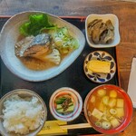 ぷくぷく茶屋。 - サバの味噌煮定食