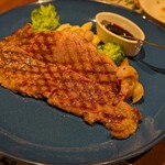 麻布食堂 - 牛リブステーキ　4,180円