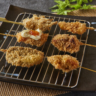 串揚げと肉炙り寿司 KUSHIEMON_0