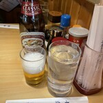 龍頭 - 瓶ビールはキリンで