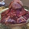 焼肉　肉の山
