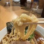 中華そば 千乃鶏 - 麺がもちもち