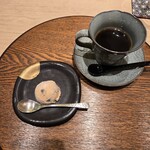 赤坂 鮨 以とう - 食後のデザートとコーヒー