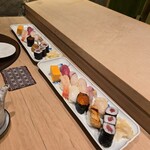 赤坂 鮨 以とう - 4500円のランチ握りコース｢花｣