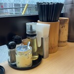 はぐれ雲 - テーブル上