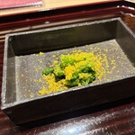 味あら井 - 菜の花お浸し