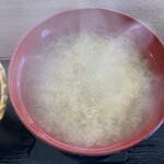 てん寿 - 味噌汁