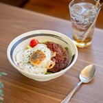 和風ロコモコ丼