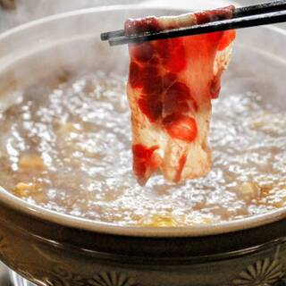 鯨ハリハリ鍋各コース・鯨会席