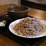 梟小路 - つけ蕎麦 アサリと生のり@税込500円