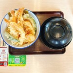 天丼・天ぷら本舗 さん天 - 料理写真:海老と鳥の天丼