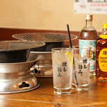 炭火焼肉ホルモンしま田 - ドリンク写真:ドリンク集合