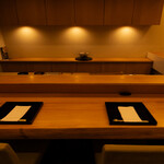 和食 孤一 - カウンター正面