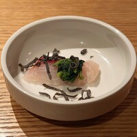 RIVA - 桜鯛広島菜漬けと塩昆布