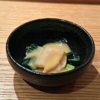 RIVA - 節句みる貝の炙りと尾道わけぎ新庄酢味噌