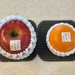 大熊 デザート倶楽部 - 果物店で購入　サンふじ　瀬戸香