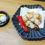 江戸そば マルノ - 活タコ天