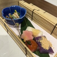 魚と炭と鉄板と ととと - 付き出し