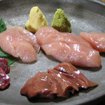 Kyouya - 産地を厳選した新鮮な朝引き鶏を使用。店で挽いたミンチを使用したメニューもご好評！鮮度が自慢のお刺身は絶品です♪