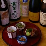 和食 孤一 - 地酒と灘の酒　ワイン、シャンパン