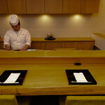 和食 孤一 - カウンター正面