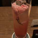 コットンクラブ - 季節限定の桜のカクテル　美味