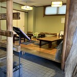 牛かつ いち華 - 店内