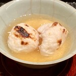 豪龍久保 - ふぐ白子の茶碗蒸し