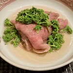 豪龍久保 - 但馬玄牛と花山椒のしゃぶしゃぶ