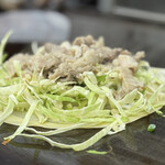 お好み焼き ふじや - 「洋食焼き」やで (´◡`) 広島焼きとはちゃうねん