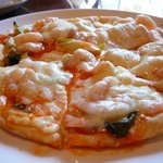スィートガーデン  - 長ネギと海老のチリソースピザ