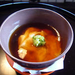 京都 吉兆 - 湯葉蒸し　霜月