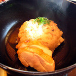 京都 吉兆 - しめじ御飯　鶏塩焼き　霜月