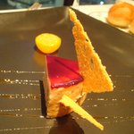 オーグードゥジュール ヌーヴェルエール - ガトーフォアグラ　イチジクの香る滑らかな北海道産クリームチーズ。